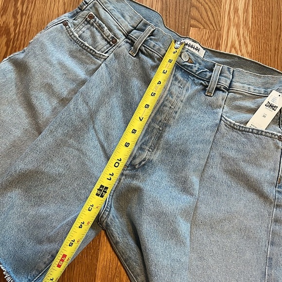 AGolde Fold Waistband Shorts Size 30 NWT - Picture 8 of 12